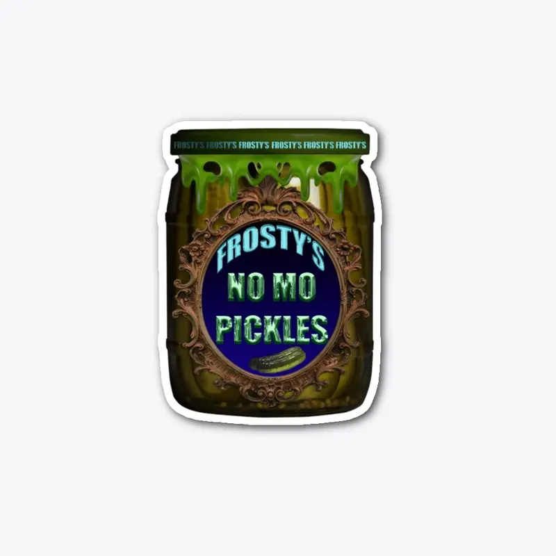 No Mo Pickles Jar